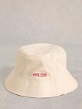 White Stuff Reversible Bucket Hat, Pink/Multi