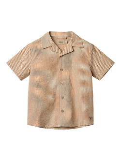 WHEAT Kids' Anker Shirt, Caramel, Caramel