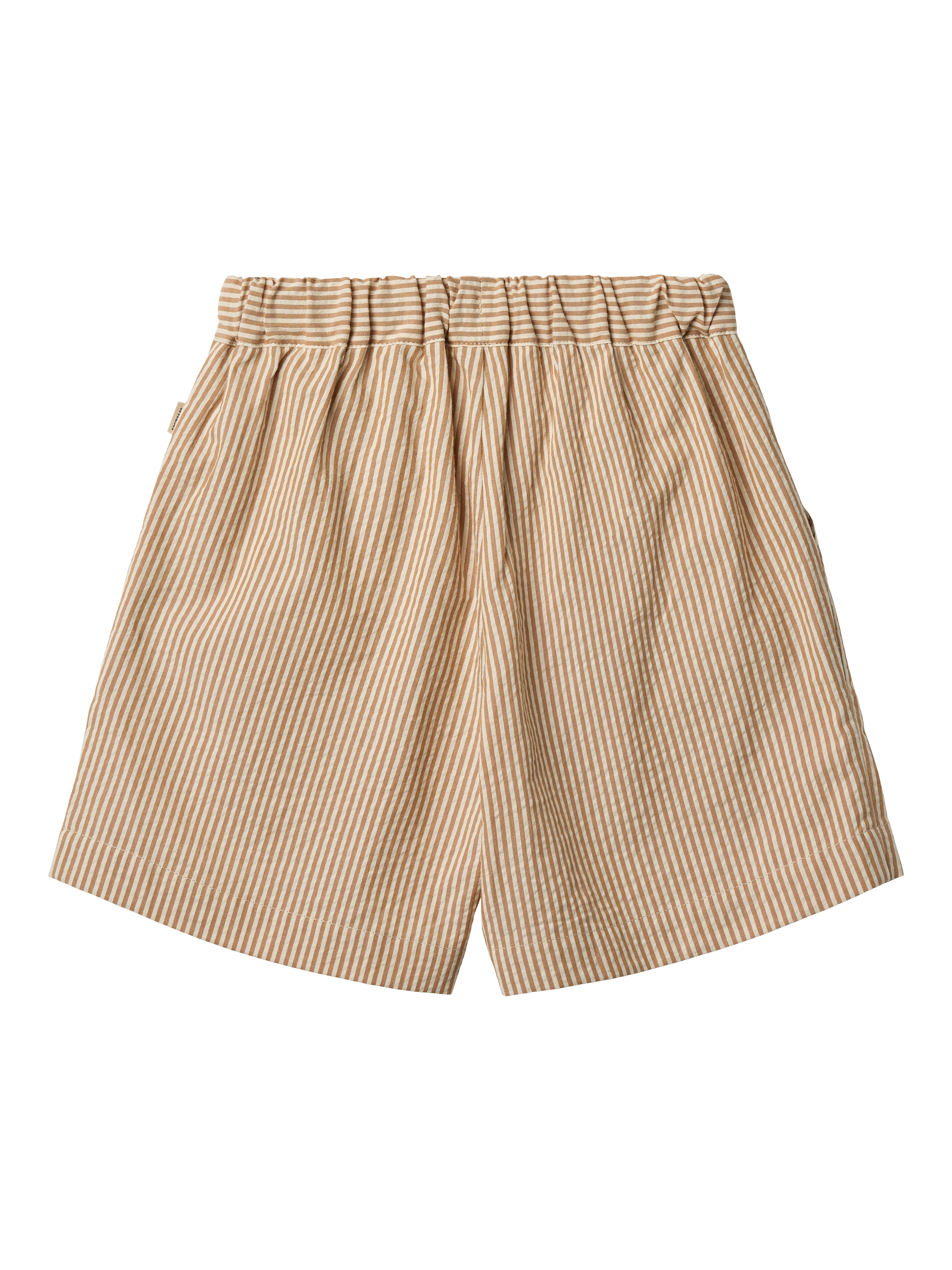 Product image 2 of 3, which shows WHEAT Kids' Cuba Shorts, Caramel, 3 years