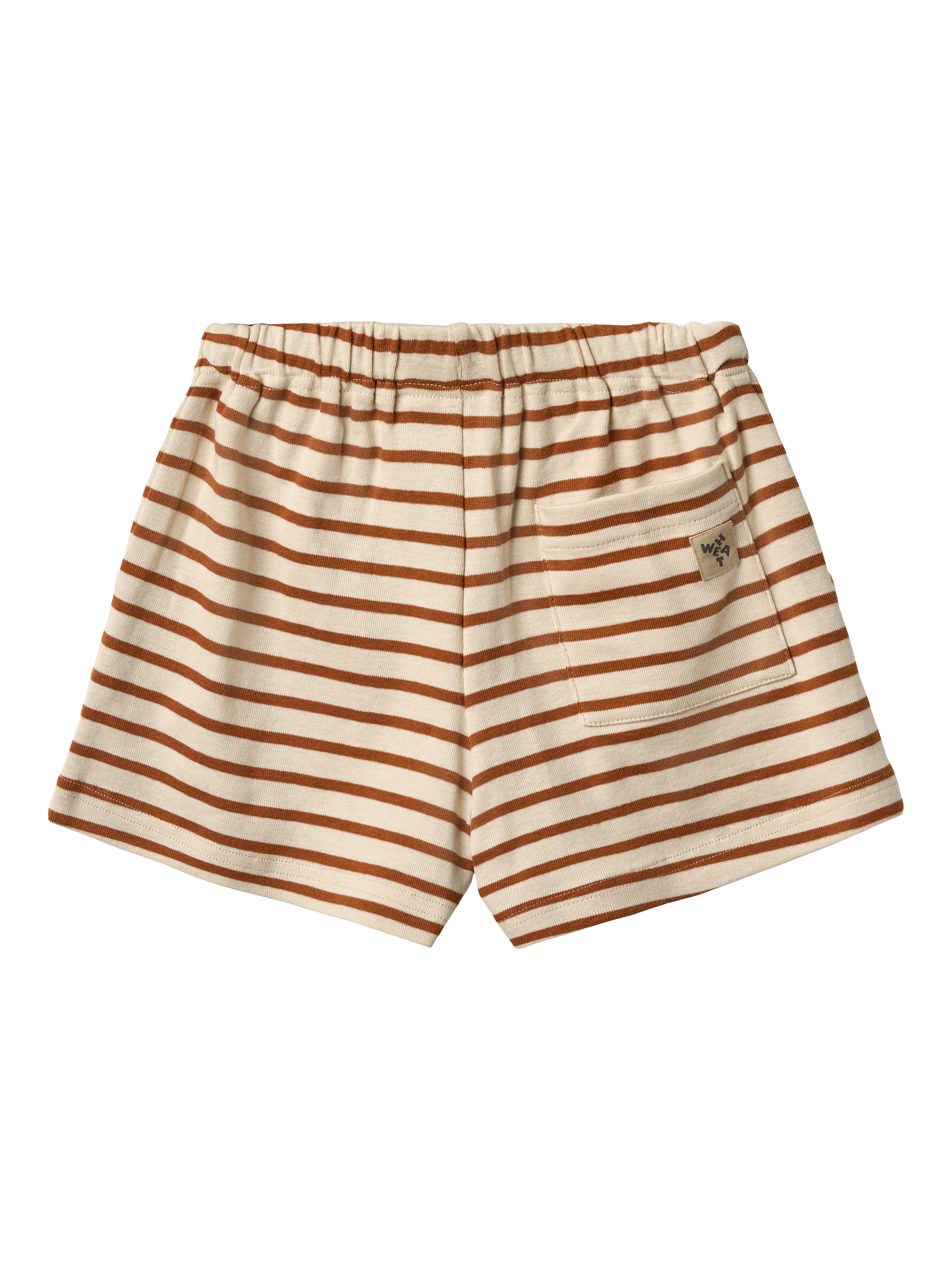 Product image 2 of 3, which shows WHEAT Kids'  Kalle Jersey Shorts, Beige, 5 years