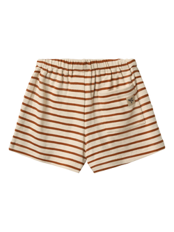 WHEAT Kids' Kalle Jersey Shorts, Beige - view 2, Beige