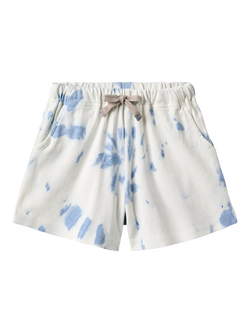 WHEAT Kids' Kalle Jersey Shorts, Blue, Blue