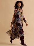 FLORERE Floral Tiered Maxi Dress, Multi