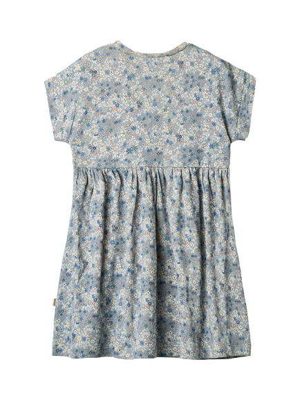 WHEAT Kids Emilie Short Sleeve Jersey Dress, Multi - view 2, Multi
