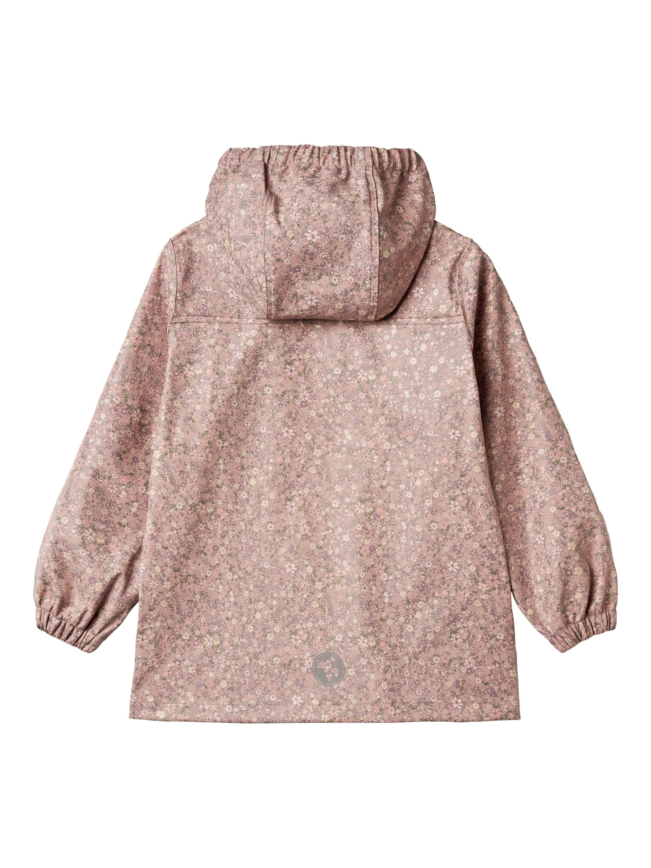 Product image 2 of 3, which shows WHEAT Kids' Ollo Waterproof Rain Jacket, Pink, 8 years
