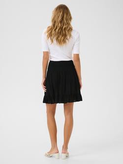 KAFFE Thora Amber Mini Skirt, Black - view 2, Black