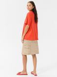 KAFFE Vigga Apres Beach T-Shirt, Mid Red