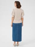 KAFFE Regina Scoop Neck Short Sleeve Jumper