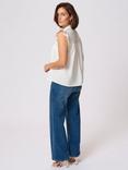 KAFFE KAliany High Neck Frill Sleeved Blouse