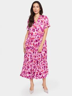Saint Tropez Eda Floral Maxi Dress, Pink/Multi, Pink/Multi