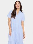 Saint Tropez Elmiko Stripe Maxi Dress, Chambray Blue/White