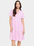 Saint Tropez Elmiko Stripe Dress, Fandango Pink/White