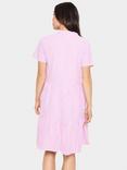 Saint Tropez Elmiko Stripe Dress, Fandango Pink/White
