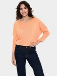Saint Tropez Mila 3/4 Sleeve Jumper, Orange