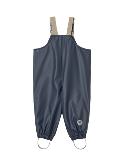 WHEAT Baby Waterproof Rainwear Overalls, Ink - view 2, Ink