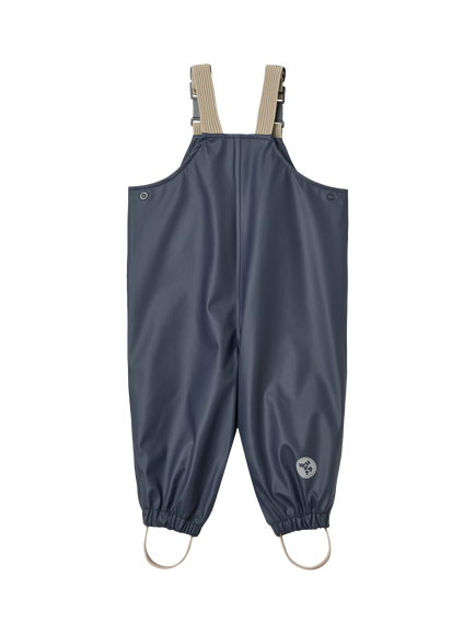 WHEAT Baby Waterproof Rainwear Overalls, Ink - view 2, Ink