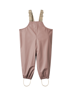 WHEAT Baby Waterproof Rainwear Overalls, Dusty Lilac, Dusty Lilac