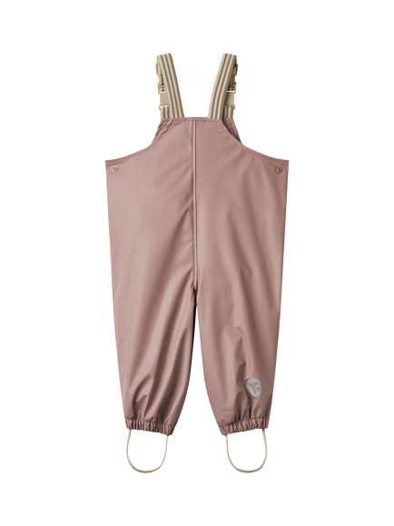 WHEAT Baby Waterproof Rainwear Overalls, Dusty Lilac - view 2, Dusty Lilac