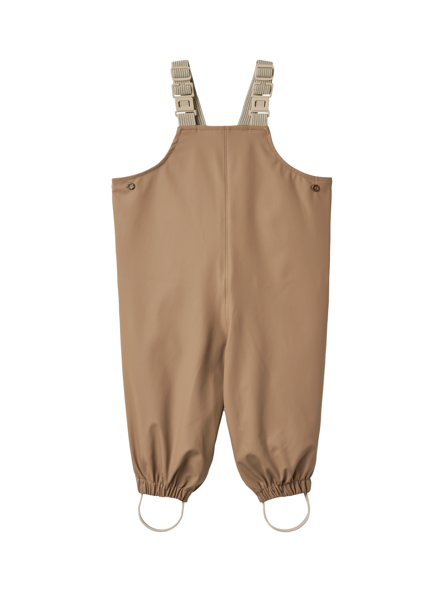Product image 1 of 3, which shows WHEAT Baby Waterproof Rainwear Overalls, Hazel, 9 months
