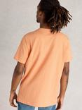White Stuff Abersoch Cotton Regular Fit Short Sleeve Graphic T-Shirt, Pink/Multi