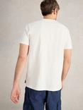 White Stuff Abersoch Cotton Regular Fit Short Sleeve Graphic T-Shirt, White/Multi