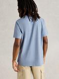 White Stuff Cotton Blend Regular Fit Short Sleeve Toucan Graphic T-Shirt, Blue/Multi