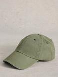 White Stuff Cotton Baseball Cap, Khaki