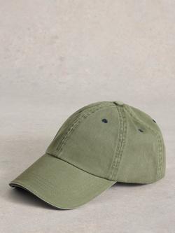 White Stuff Cotton Baseball Cap, Khaki