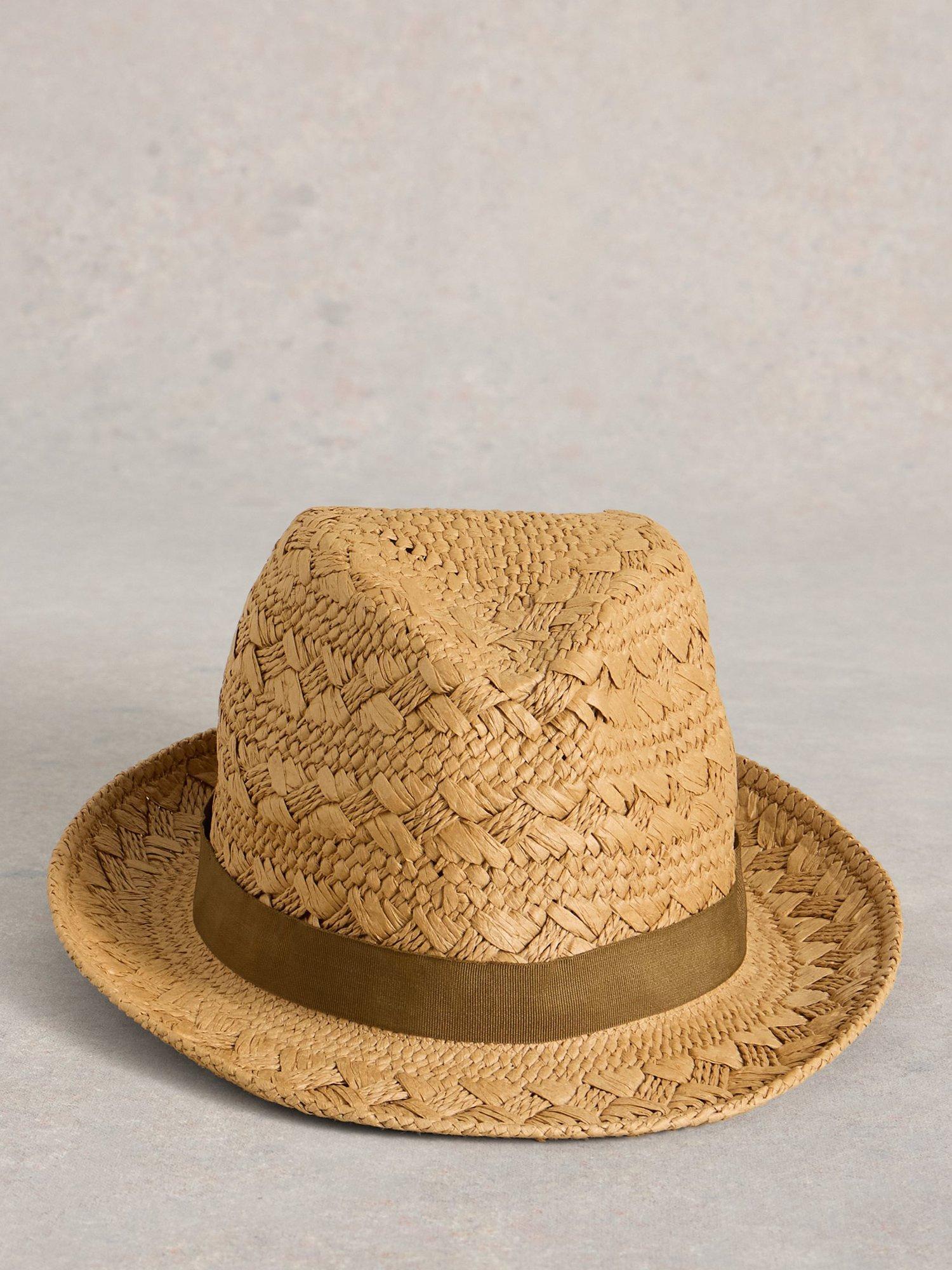 Product image 1 of 2, which shows White Stuff Straw Hat, Natural, One Size