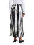 ICHI Marrakech Stripe High Waist Maxi Skirt, Multi