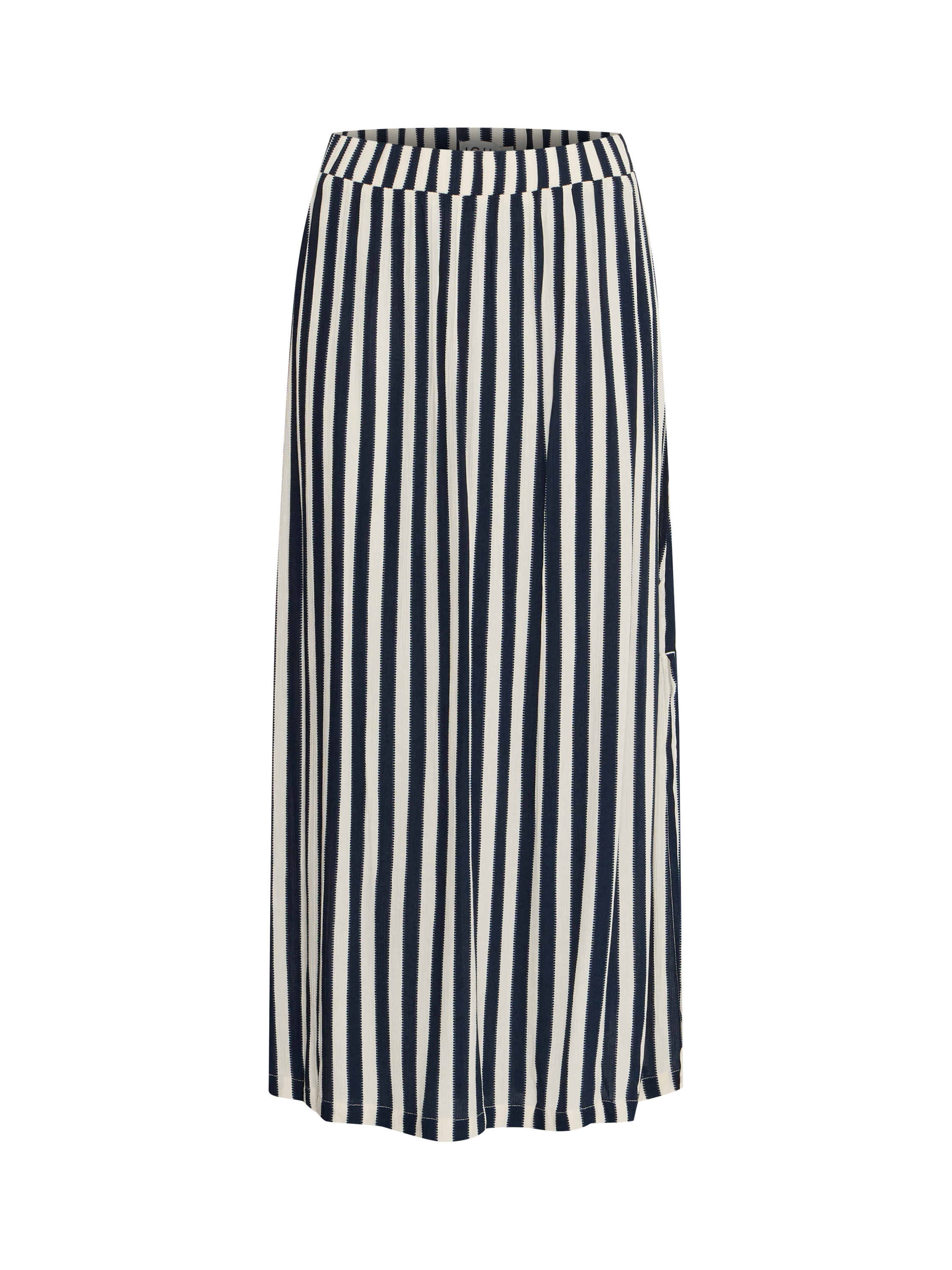 Product image 5 of 7, which shows ICHI Marrakech Stripe High Waist Maxi Skirt, Multi, XS