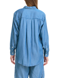 ICHI Beccos Stripe Shirt, Blue/Multi