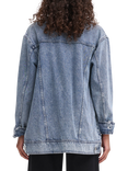 ICHI Naomy Denim Jacket, Blue