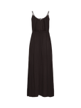 ICHI Marrakech Sleeveless V-Neck Maxi Dress, Black