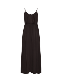 ICHI Marrakech Sleeveless V-Neck Maxi Dress, Black - view 2, Black