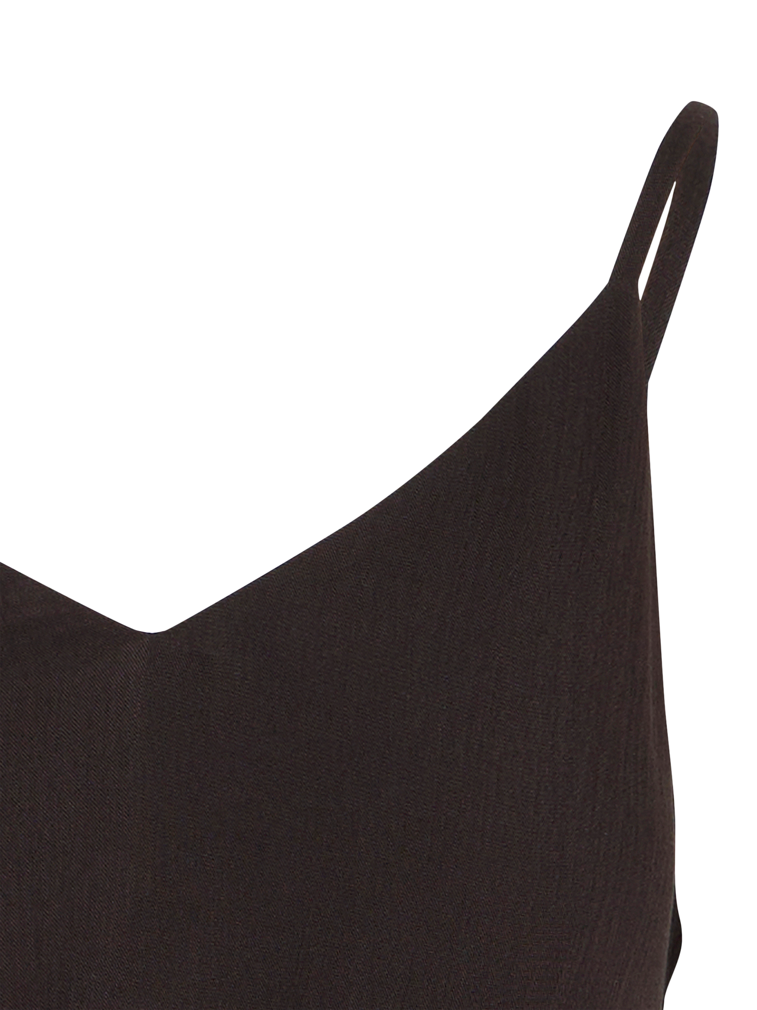 Product image 3 of 3, which shows ICHI Marrakech Sleeveless V-Neck Maxi Dress, Black, XS