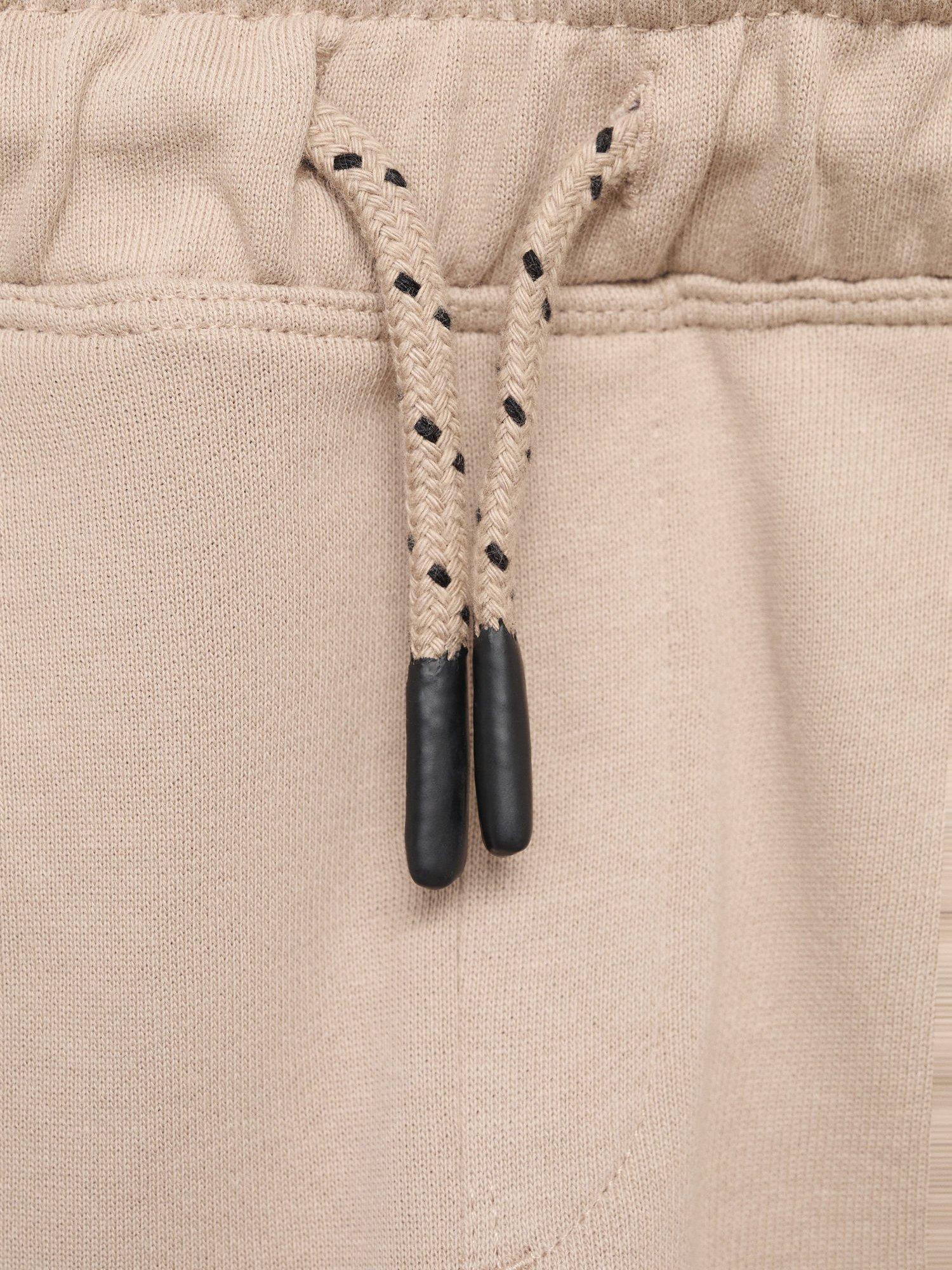 Product image 4 of 4, which shows Mango Kids' Cotton Cargo Trousers, Light Pastel Brown, 10 years