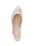 Gabor Editor Slingback Kitten Heel Shoes, Gold