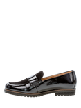 Gabor Elder Wide Fit Leather Slip On Loafers