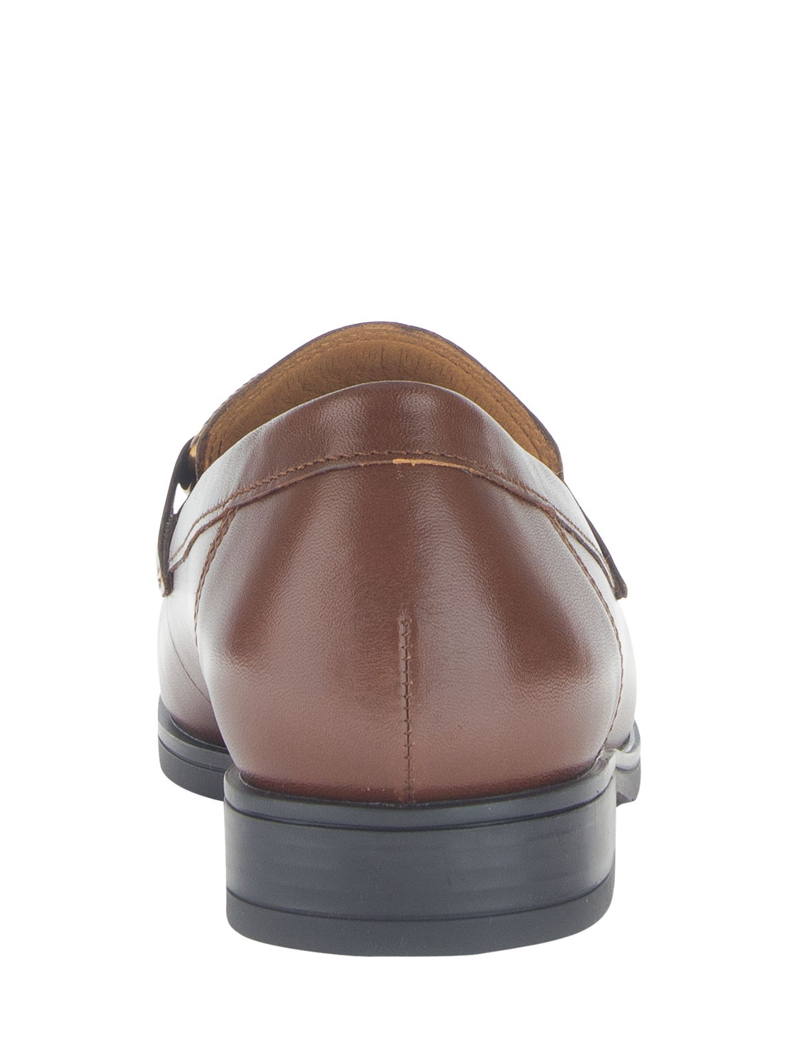 Product image 2 of 4, which shows Gabor Dupri Wide Fit Leather Loafers, Brown, 4.5