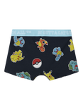 NAME IT Kids' Cotton Pokémon Boxer Shorts, Pack of 2, Black