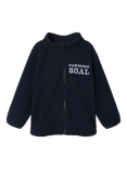NAME IT Kids' Fleece Paw Patrol Zipped Sweatshirt, Navy Blazer
