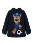 NAME IT Kids' Fleece Paw Patrol Zipped Sweatshirt, Navy Blazer