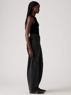 Levi's Baggy Cotton Denim Barrel Dad Jeans - view 2, Rebel Edge