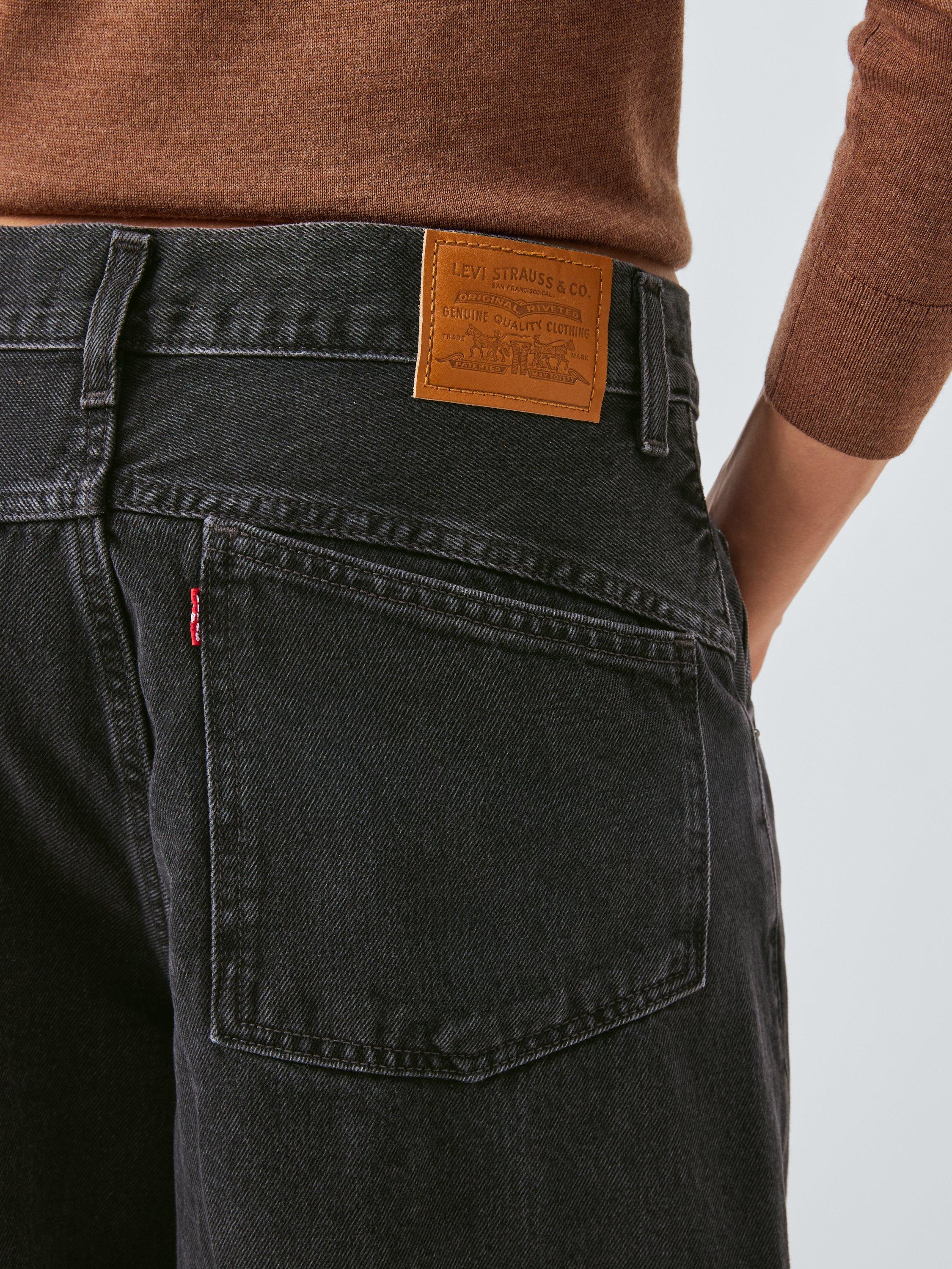 Product image 6 of 6, which shows Levi's Mid Rise Supper Baggy Barrel Leg Jeans, Open Mind, W24/L30