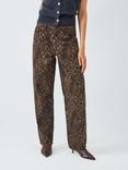 Levi's Animal Print Baggy Dad Jeans, Cat Eyes