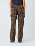 Levi's Animal Print Baggy Dad Jeans, Cat Eyes