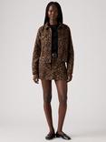 Levi's Original Trucker Animal Print Jacket, Brown/Multi