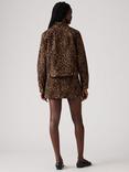 Levi's Original Trucker Animal Print Jacket, Brown/Multi