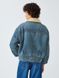 Levi's Sherpa Denim Bomber Jacket, Turning Heads - view 2, Turning Heads